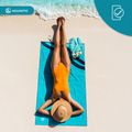AQUASTIC Hullámos kék/zöld törölköző 14