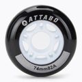 Görkorcsolya kerék ATTABO Wheels 74 mm 4 db fekete