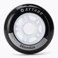 Görkorcsolya kerék ATTABO Wheels 84 mm 4 db fekete