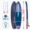 SUP deszka AQUASTIC Perth Pro 11'2" allround dark blue 21