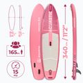 SUP deszka AQUASTIC Perth Pro 11'2" all-round pink 21
