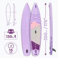 SUP AQUASTIC Touring deszka 11'6" lila 19