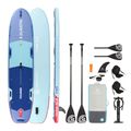 Felfújható SUP deszka szett AQUASTIC Tourer 12'0" 2-os blue 26