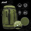 Hátizsák HOOK FIGHTING Training 2w1 Duffel Bag 30 l zöld 2