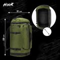 Hátizsák HOOK FIGHTING Camp 2w1 Duffel Bag 41 l zöld 18