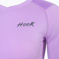 Női hosszú ujjú Rashguard HOOK FIGHTING Base lila 3