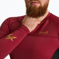 Férfi hosszú ujjú Rashguard HOOK FIGHTING Base piros 6