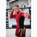 Rashguard férfi hosszú ujjú felső HOOK FIGHTING Base piros 13