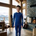 Gyermek termikus fehérnemű szett KADVA Frosty Jrb Set varrás nélküli sötétkék 7