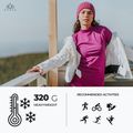 Női KADVA Glacier W Set thermoaktív fehérnemű szett varrás nélküli fukszia 10
