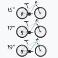 Női mountain bike ATTABO ALPE 1.0 17" szürke 15