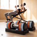 Állítható kézisúlyzó készlet XTREXO 2 x 5 kg multicolor 15