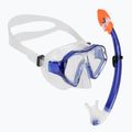 AQUASTIC Shelly gyermek snorkeling szett maszk + snorkel sötétkék