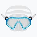 AQUASTIC Shelly gyermek snorkel készlet maszk + snorkel világoskék 3