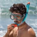 AQUASTIC Jetty búvárszett maszk + búvár + uszony kék 17