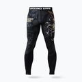 Ground Game Oni Samurai férfi MMA leggings fekete 22LEGGSAM3