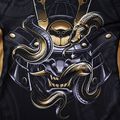 Ground Game Oni Samurai férfi mellény fekete 22RASHSSSAM3 6