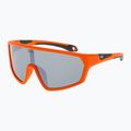 Gyerek napszemüveg GOG Flint matt neon orange/black reflex silver