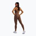 Női sportlegging BeShaped Gym Queen brown 3