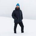 Férfi bélelt kabát Alpinus Furggen navy blue 8