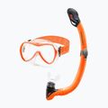 Gyerek búvárkészlet AQUA-SPEED Alize FS + Samos + Mesh narancssárga 3