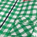 Gyerek dzseki KID STORY Wiatroszczelna i Wodoodporna green grid 4