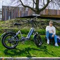 JOBOBIKE Romer 48V 14Ah elektromos kerékpár, szürke 6