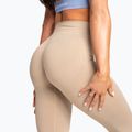 Női leggings Gym Glamour Basic Scrunch beige 6