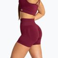 Női sport rövidnadrág Gym Glamour Push Up 2.0 merlot 3