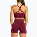 Női sport rövidnadrág Gym Glamour Push Up 2.0 merlot 4