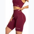 Spodenki bikery treningowe női Gym Glamour Push Up 2.0 merlot 3