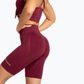 Spodenki bikery treningowe női Gym Glamour Push Up 2.0 merlot 4