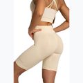 Spodenki bikery treningowe női Gym Glamour Push Up 2.0 nude 5