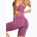 Spodenki bikery treningowe női Gym Glamour Push Up 2.0 merry berry 4