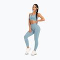 Női leggings Gym Glamour Push Up 2.0 blue lagoon kék lagúna 2