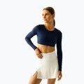 Női jóga felső JoyInMe Core Crop Top dark navy
