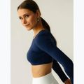 Női jóga felső JoyInMe Core Crop Top dark navy 4