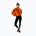 Női polár pulóver JoyInMe Zip Flow Sweatshirt pumpkin spice 2