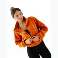 Női polár pulóver JoyInMe Zip Flow Sweatshirt pumpkin spice 5