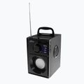 Media-Tech Boombox Silver mobil hangszóró fekete/ezüst 5