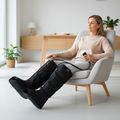 Nyirokmasszírozó lábakra Media-Tech Air Compression Lymphatic Drainage black 16