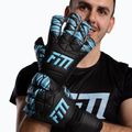 Kapus kesztyűk Football Masters Invictus X Training fekete/kék 5