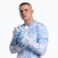 Kapus kesztyűk Football Masters Invictus X PRO fehér/kék 2