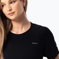 Női edzőpóló Carpatree Simply Seamless pure black 3