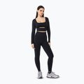 Női edző leggings Carpatree Dopamine Buzz Seamless obszidián fekete 2