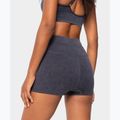 Női edzőshort Carpatree Marble Story Seamless midnight mist black 8