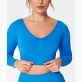 Női edző hosszú ujjú felső Carpatree Eris Seamless electric blue 6