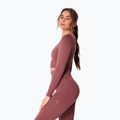 Női edző hosszú ujjú felső Carpatree Dopamine Buzz Seamless rose/brown 3