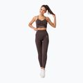Női edző leggings Carpatree Allure Seamless berry brown 2