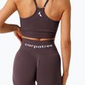 Női edző leggings Carpatree Allure Seamless berry brown 5